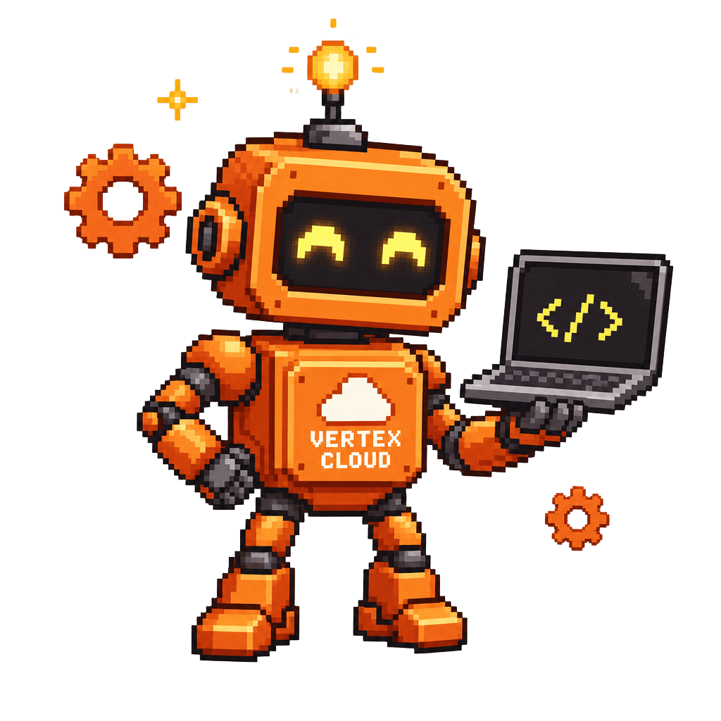 Mascote da Vertex Cloud